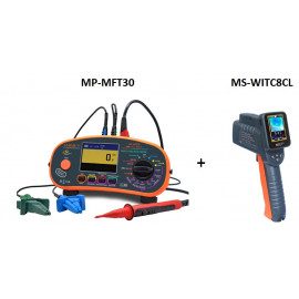 MP-MFT30 + MS-WITC8CL  專業級別多功能9合1測試儀 + 手持式熱成像儀帶記錄功能 MP-MFT30 + MS-WITC8CL  專業級別多功能9合1測試儀 + 手持式熱成像儀帶記錄功能