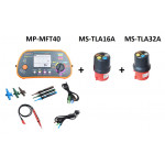 MP-MFT40+TLA16A+TLA32A  專業級別多功能6合1測試儀 + 三相轉換頭, 16A+32A