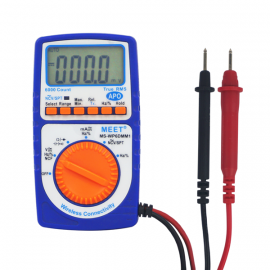 MS-WP6DMM1 + WMB1 無線連接卡片式數字萬用錶 + 外置藍牙模組